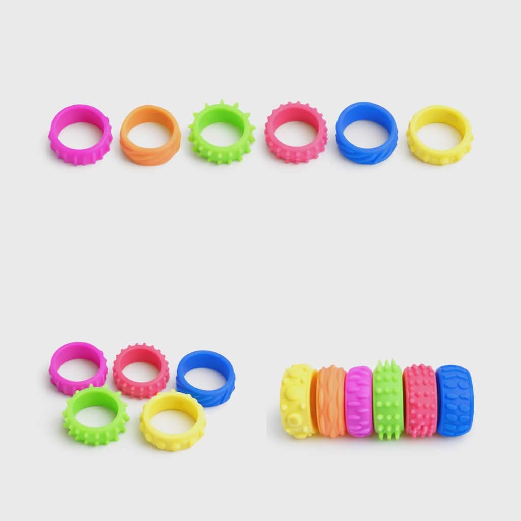 Silicone Fidget Rings