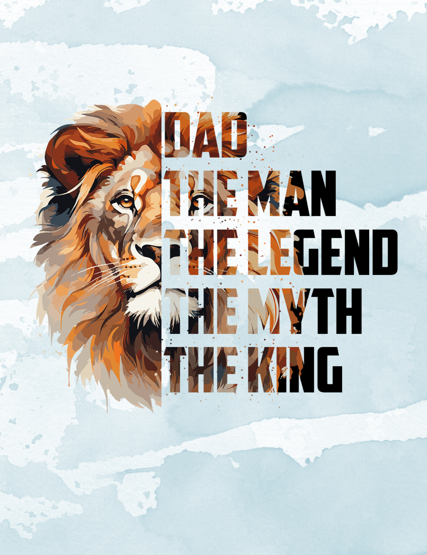 Dad, The Man - Reusable Notebook