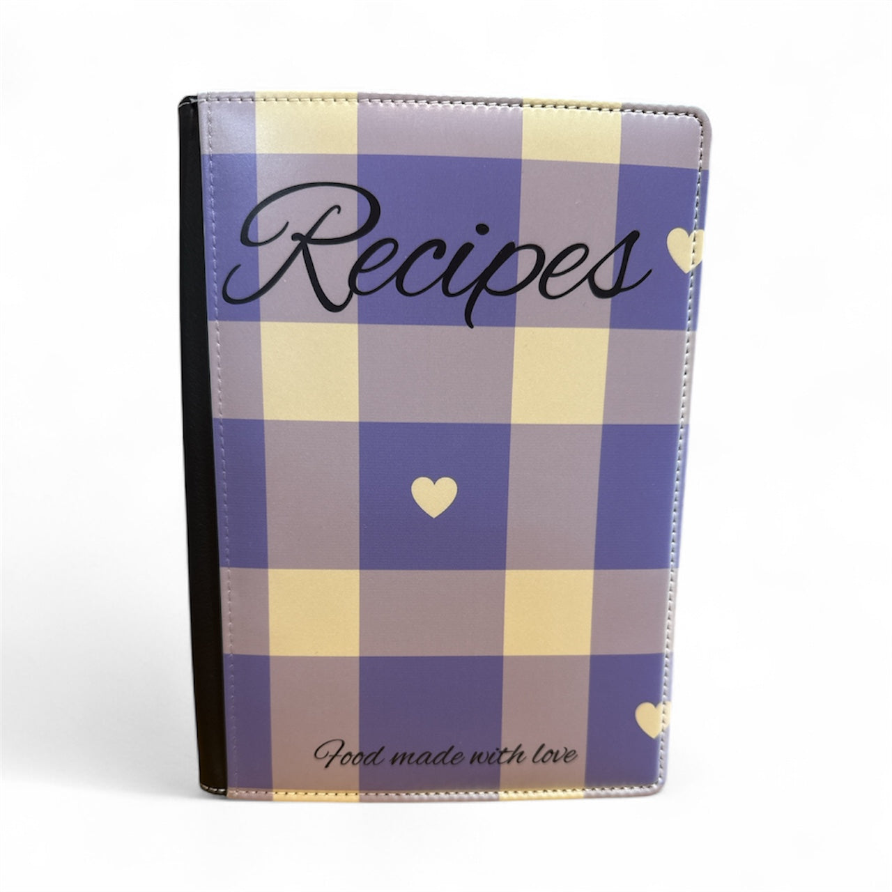 Purple Square Recipe Book - Reusable Noteboo