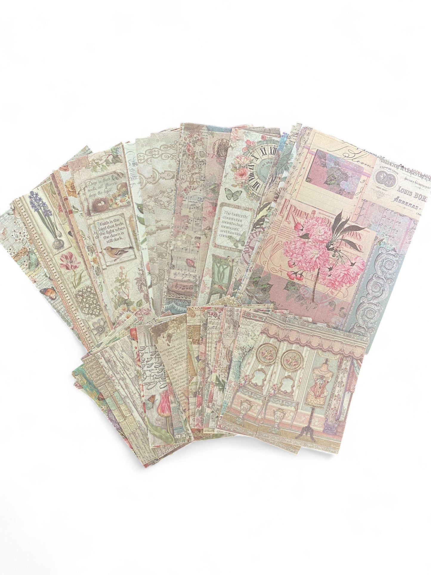 Vintage themed scrapbooking/Journaling supplies