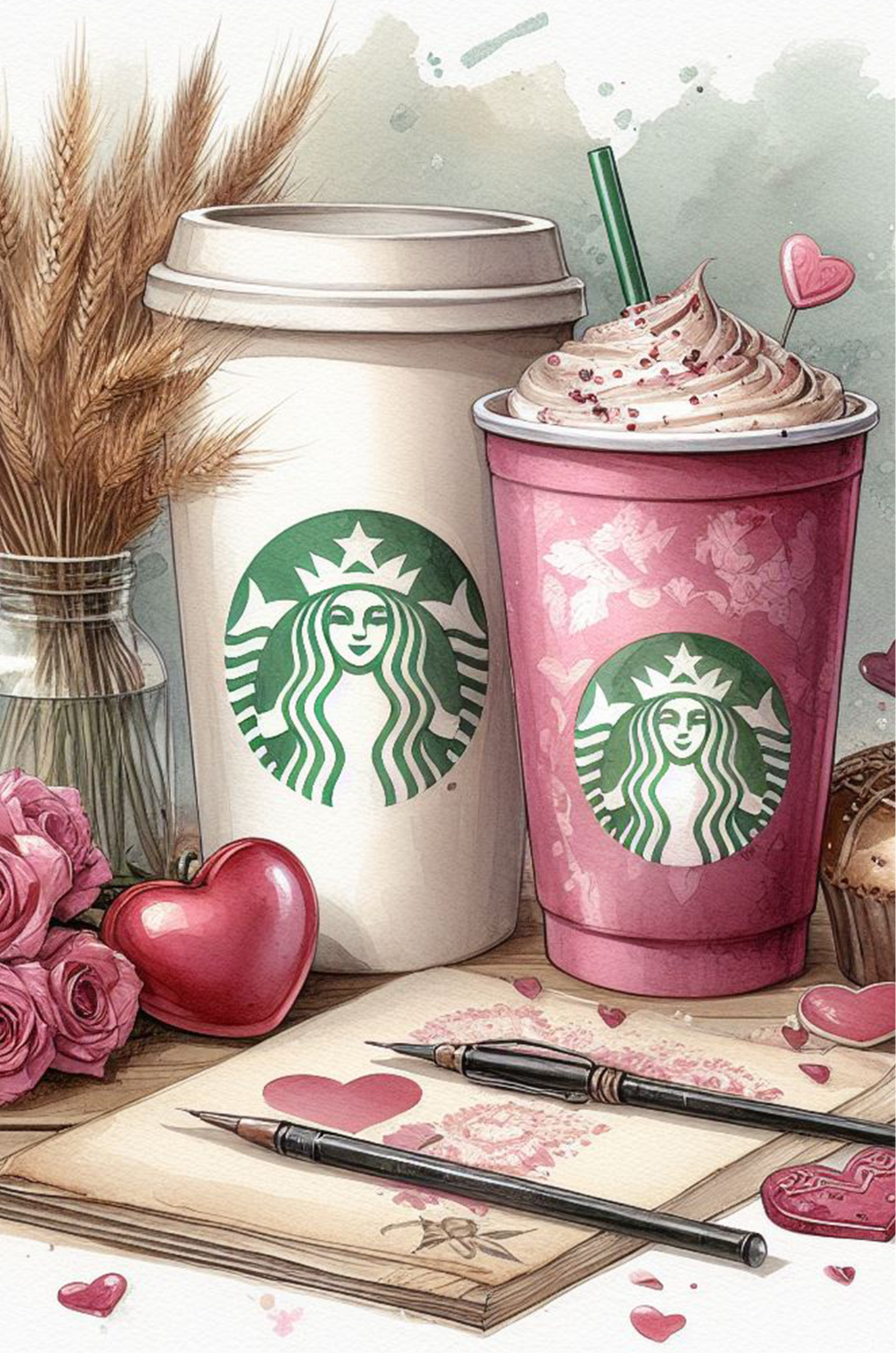Coffee & Stationery - Reusable Notebook