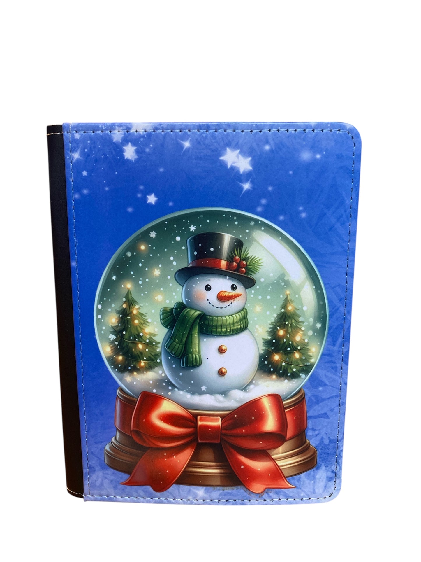 Snowman - Reusable Notebook, Xmas, lined, snowman