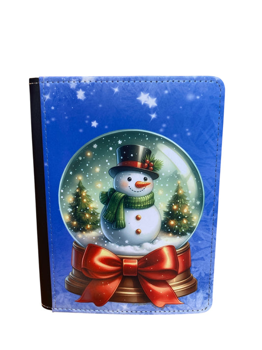 Snowman - Reusable Notebook, Xmas, lined, snowman
