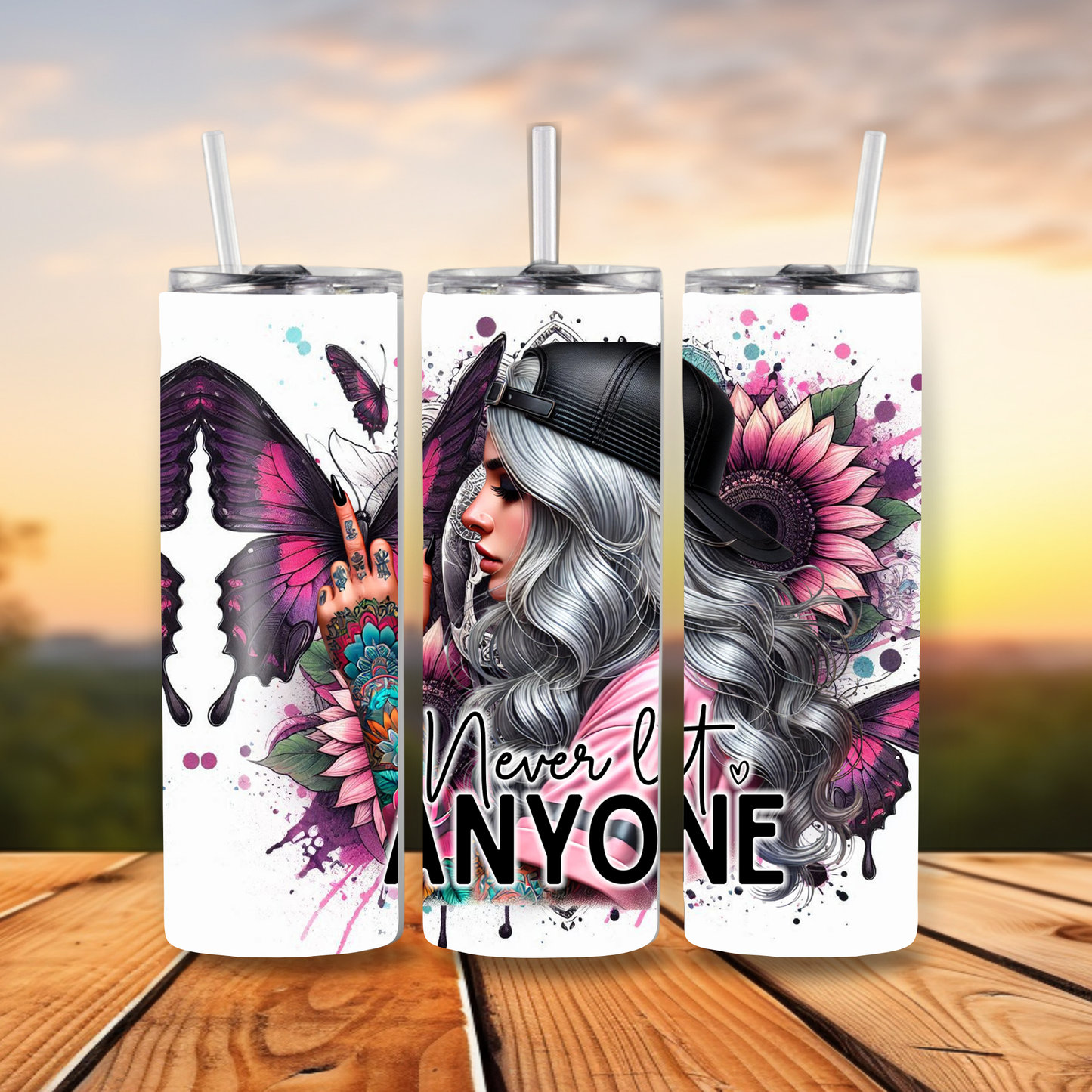 20oz Tumblers - Reusable Drinkware, Stainless Steel