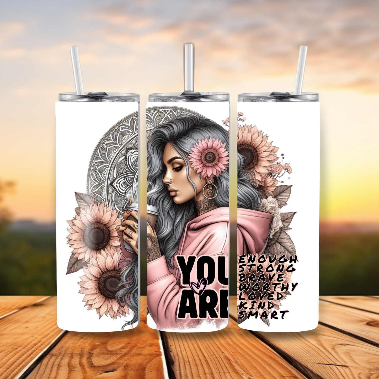 20oz Tumblers - Reusable Drinkware, Stainless Steel