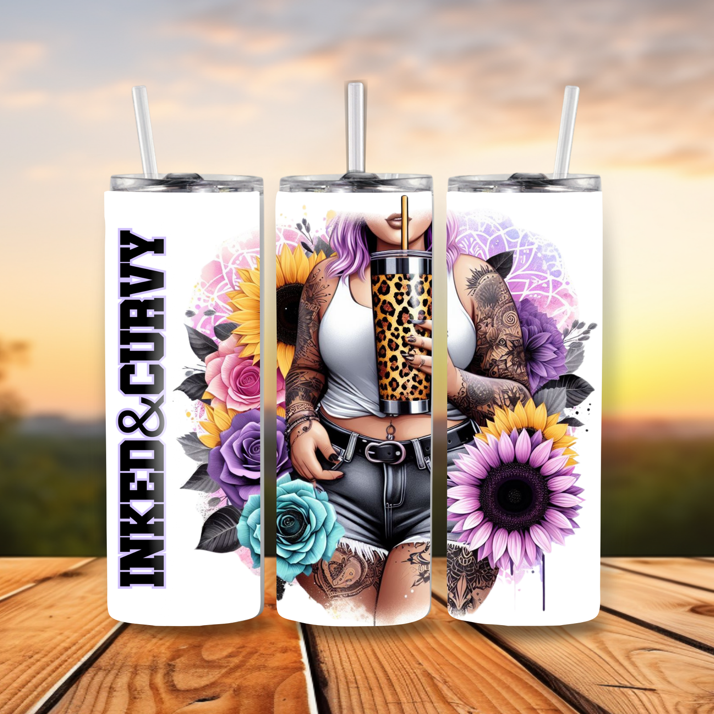 20oz Tumblers - Reusable Drinkware, Stainless Steel