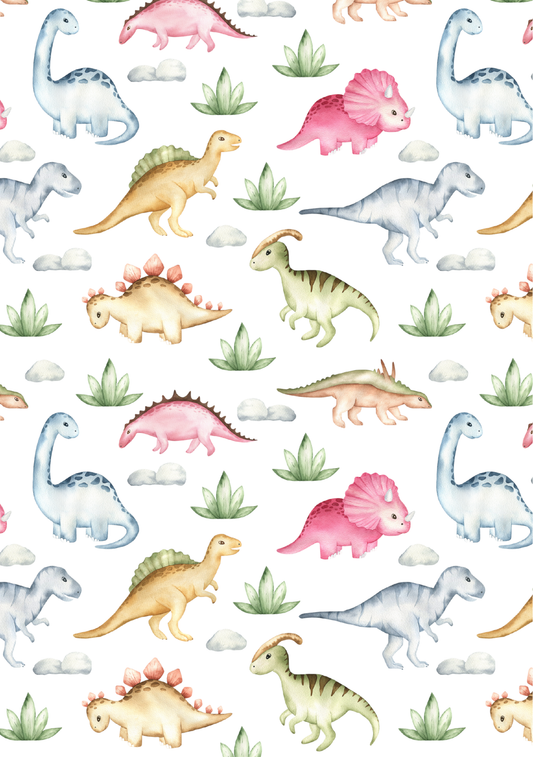 Dinosaurs - Reusable Notebook