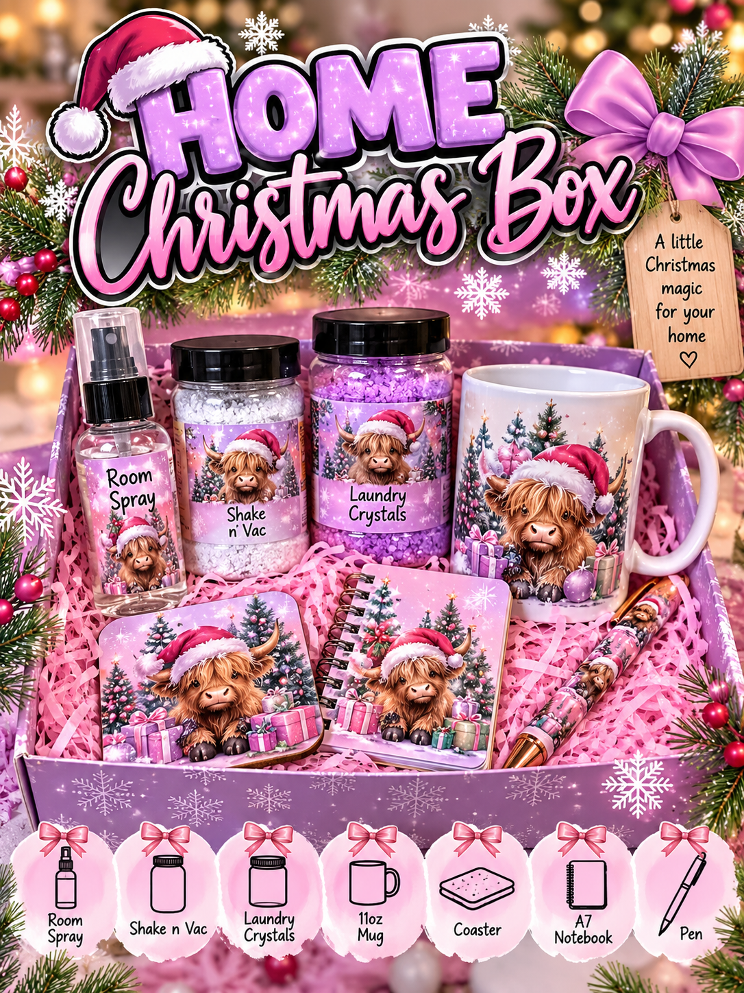 Whimsey Gems Xmas Gift Boxes