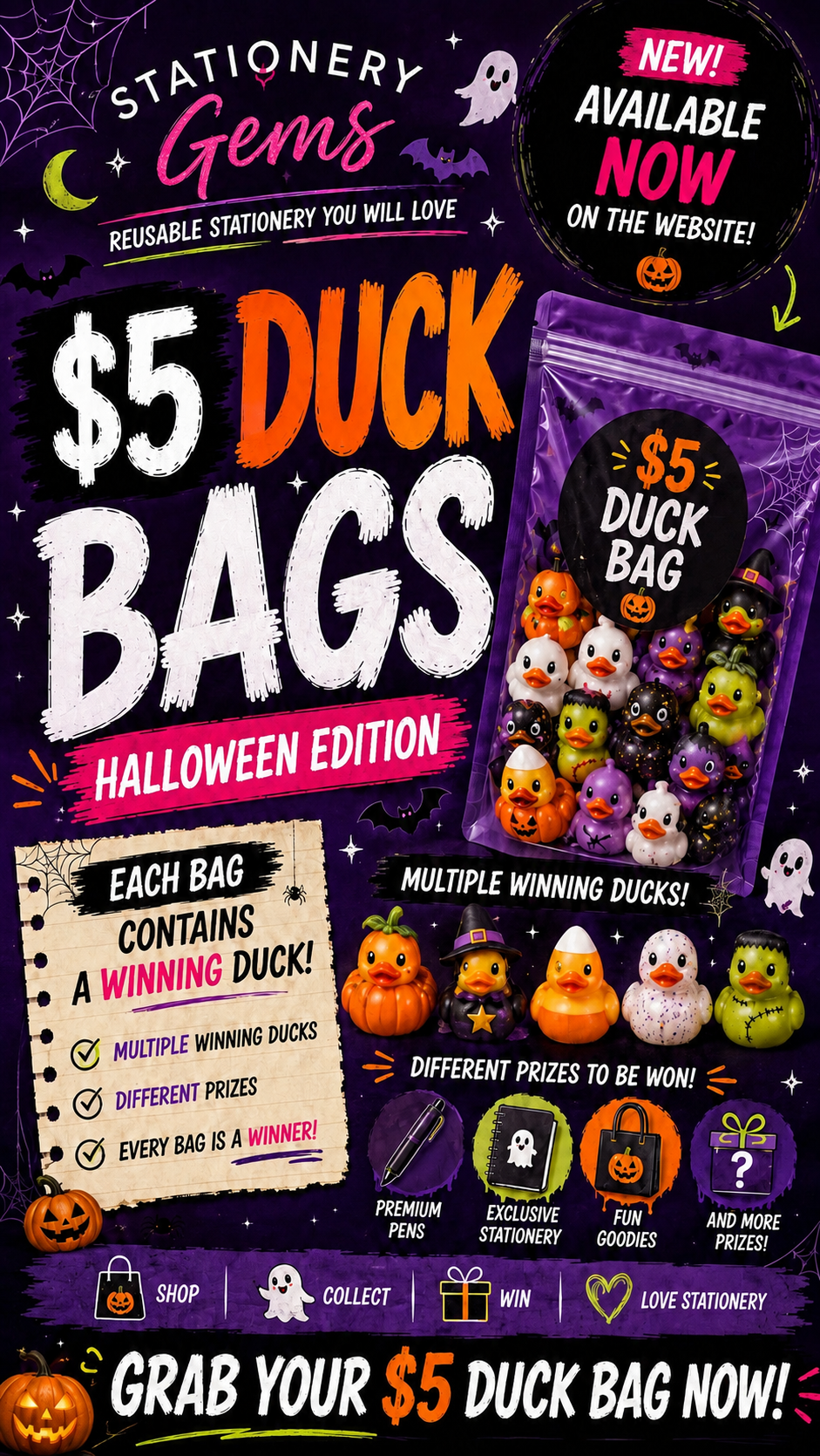 Duck Bags - Halloween Edition