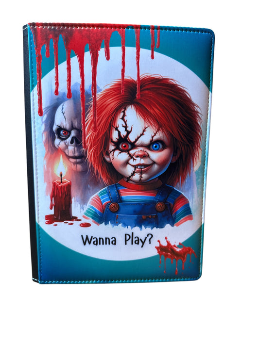 Chucky, Mike & Freddie - Reusable Notebook, Horror, Devil, Fright, Doll