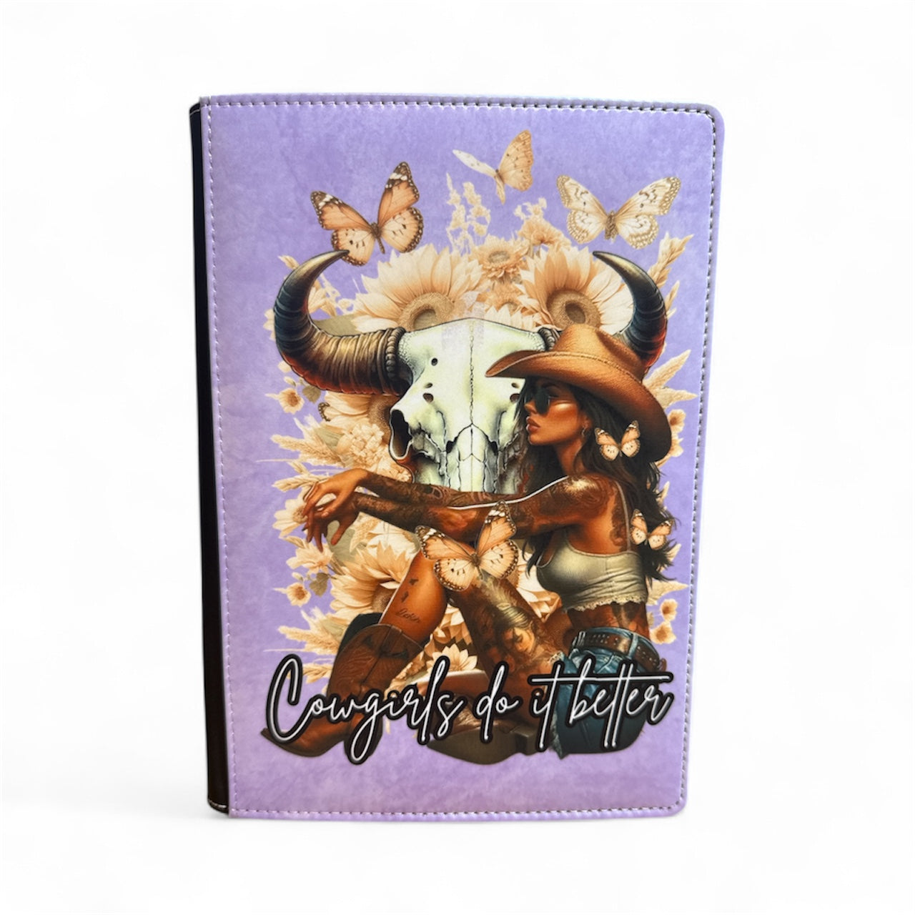 Cowgirls Do It Better - Reusable Notebook, tattoo girl