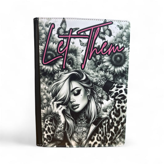 Let Them black & White - Reusable Notebook