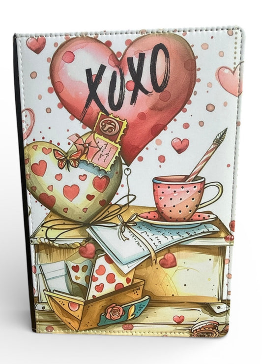 Valentines Day Hearts - Reusable Notebook