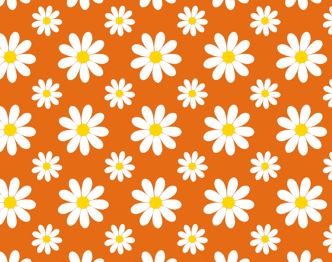 Daisy's - Reusable Notebook, Flowers, Colours