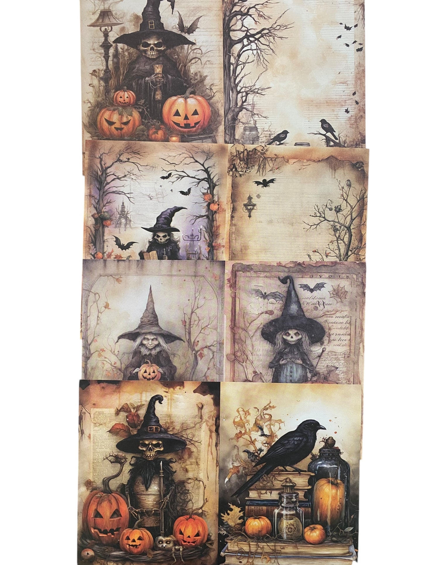 Halloween Scrapbooking/Junk Journaling paper