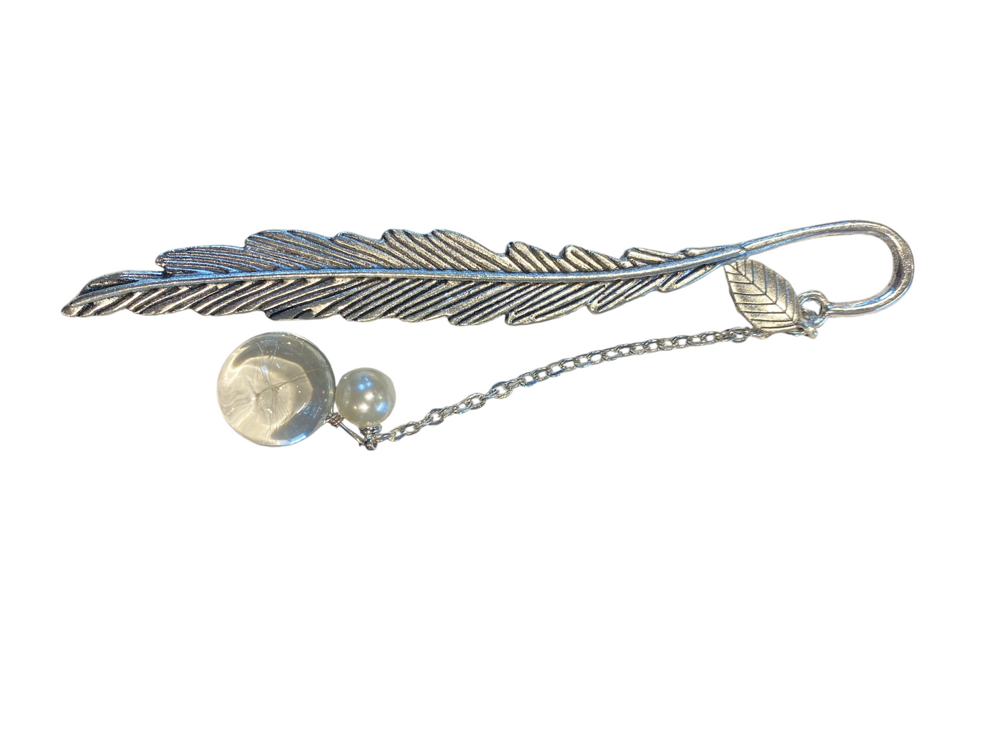 Glass dried flower Bookmark