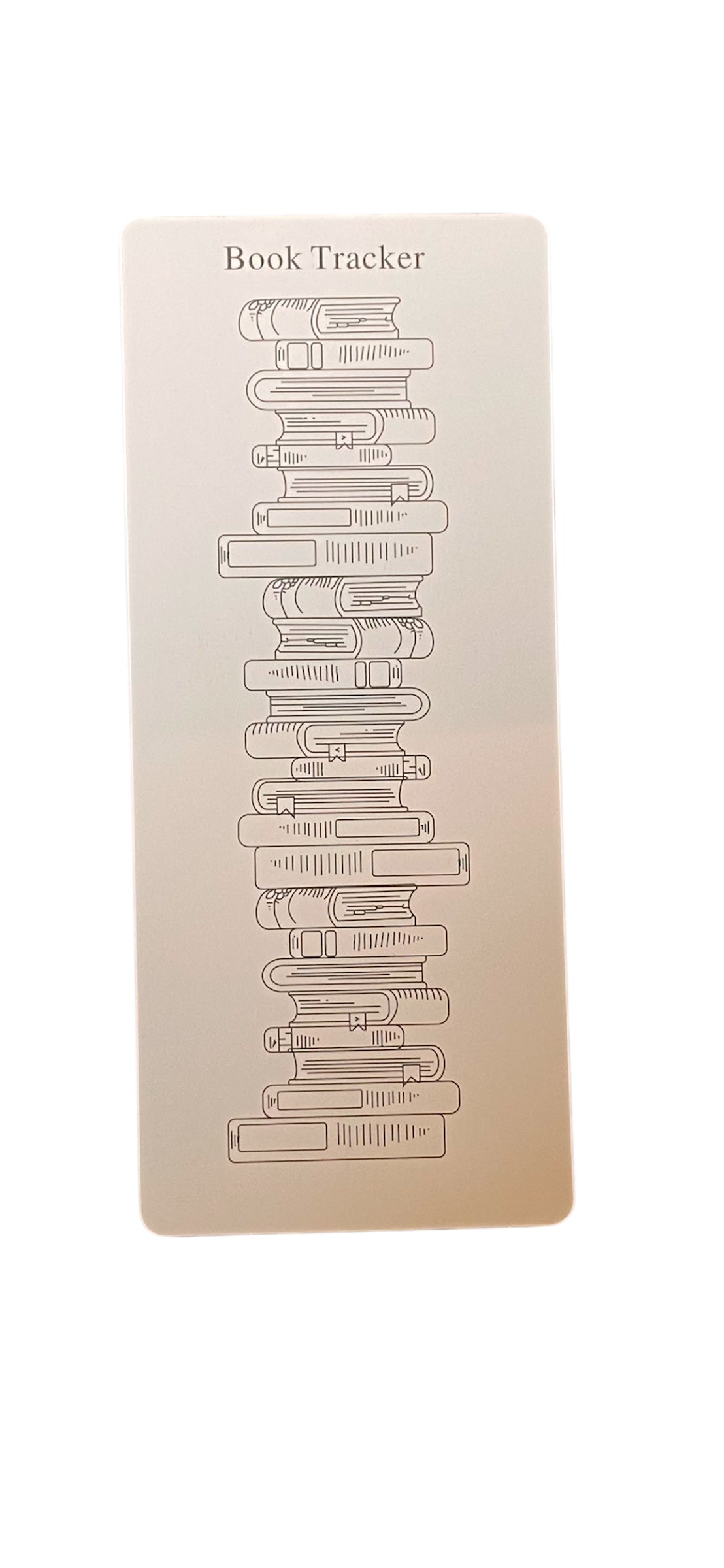 Colour Your Own Book Tracker/Reading Log