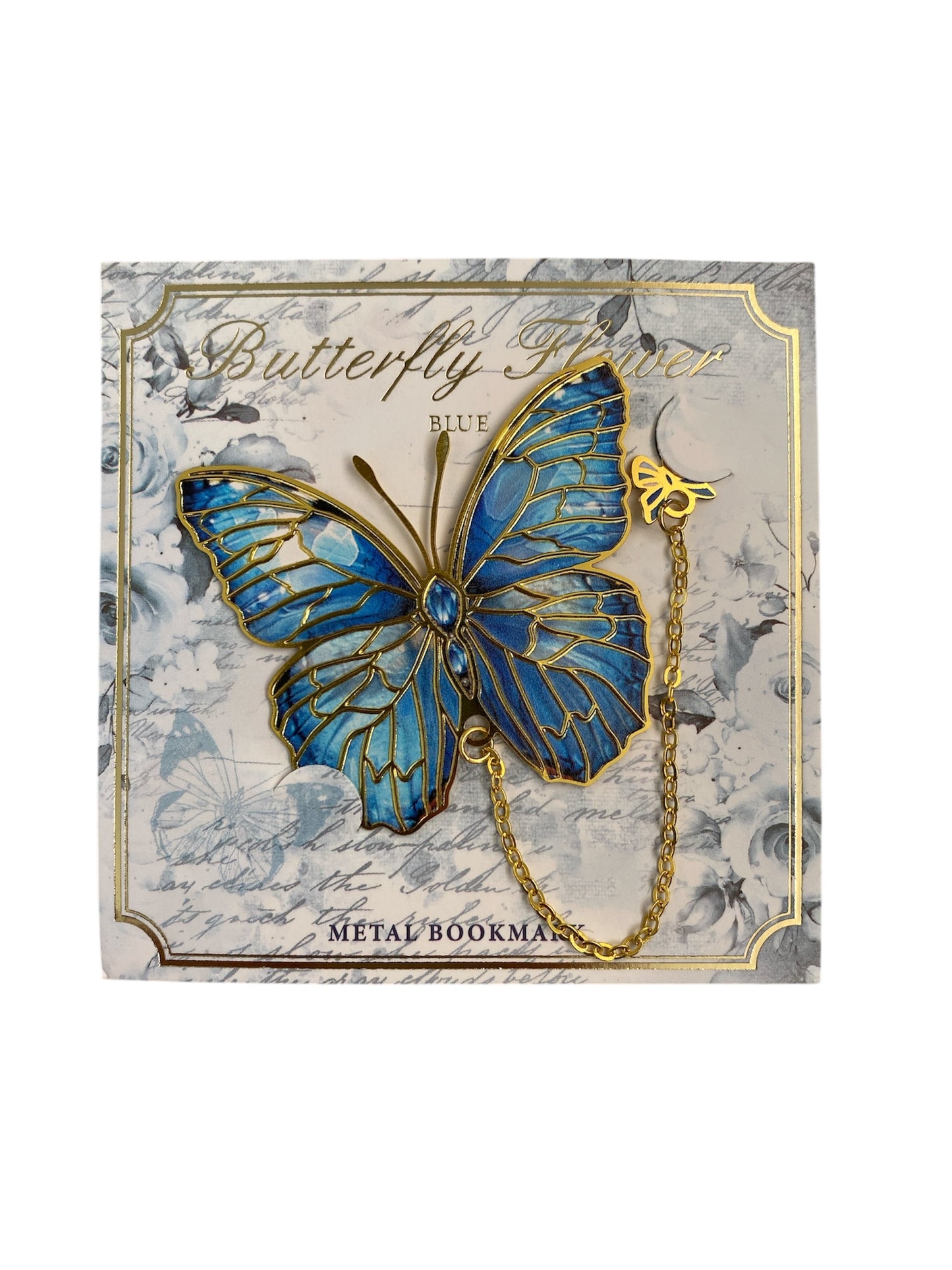 Metal Butterfly Bookmark