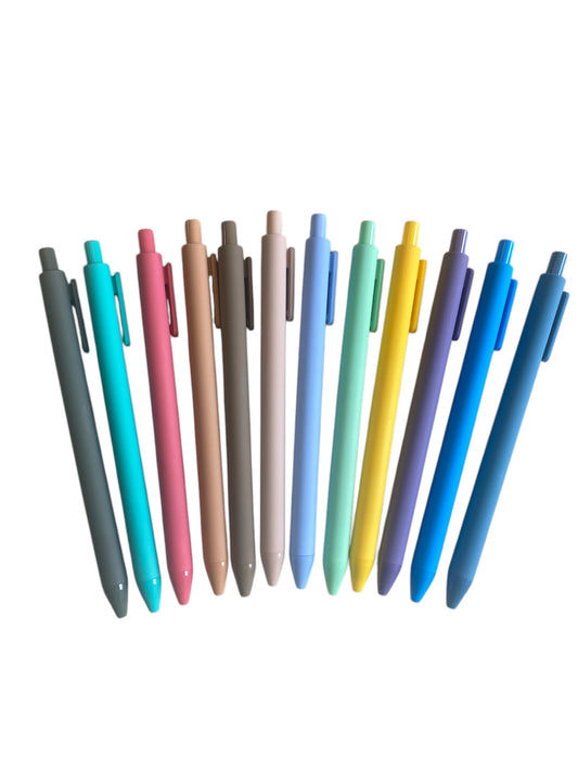 Coloured Ink Gel Pens