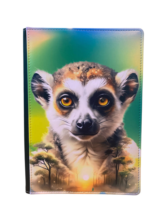 Lemur - Reusable Notebook, Wild Animal, Africa, Trees