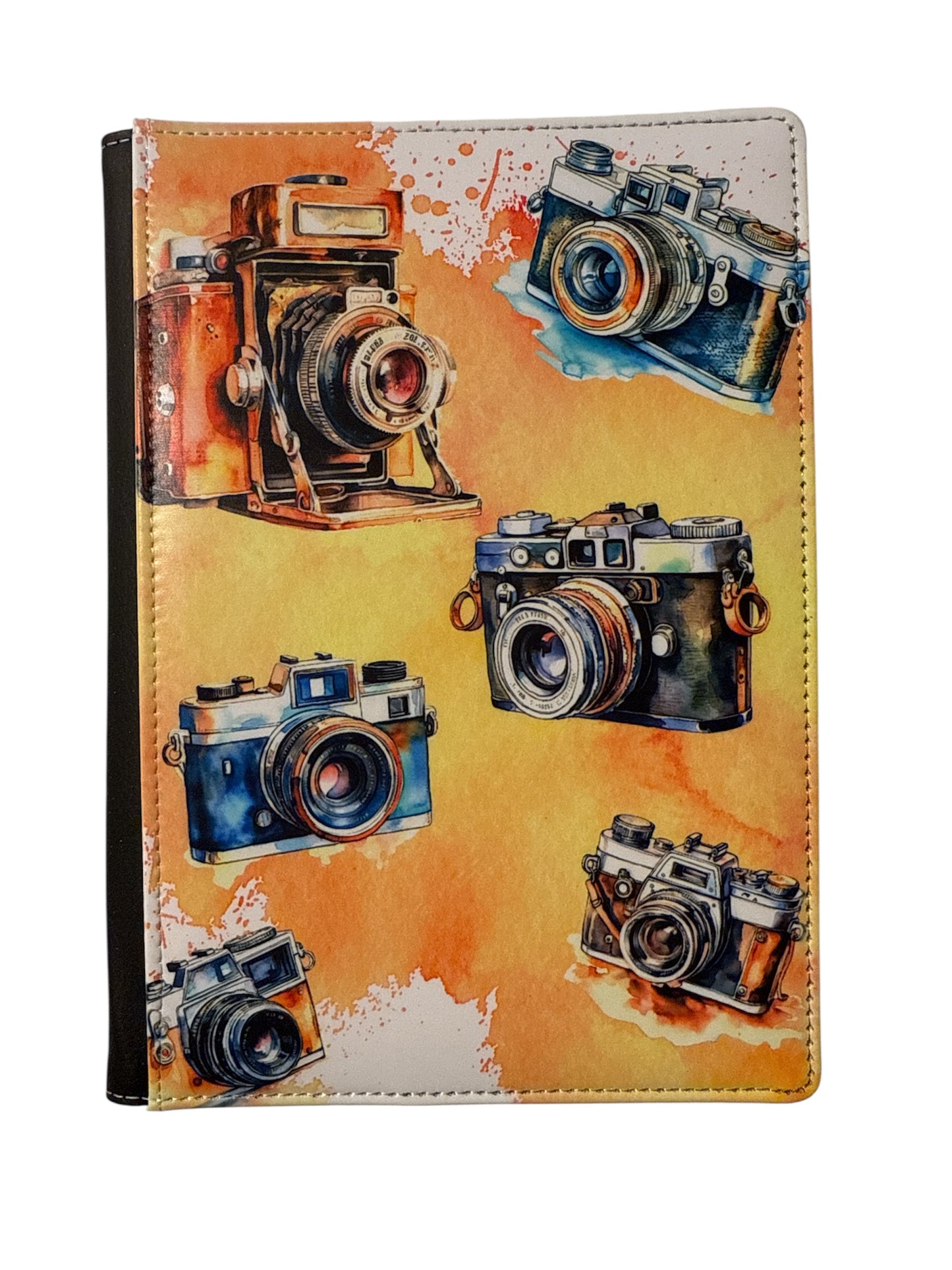 Vintage Cameras - Reusable Notebook, Cameras, Vintage