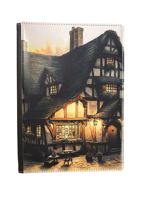 Medieval Tavern - Reusable Notebook, Tavern, Pub, Medieval
