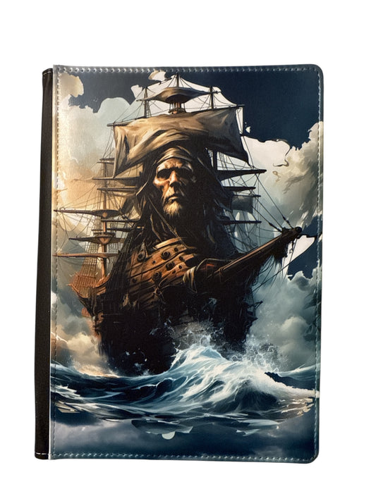 Ghost Ship - Reusable Notebook, Ghosts, Pirates, Ships, Stormy