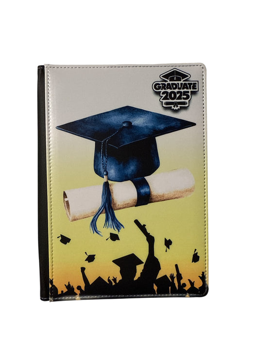 Graduation - Reusable Notebook, Hat, Gown