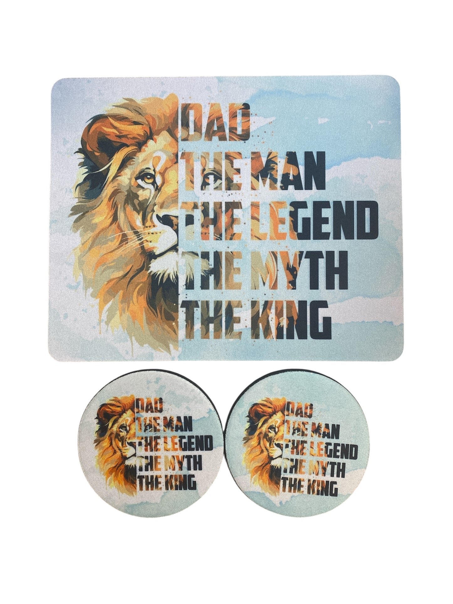Mousepad & Car Coaster Bundle