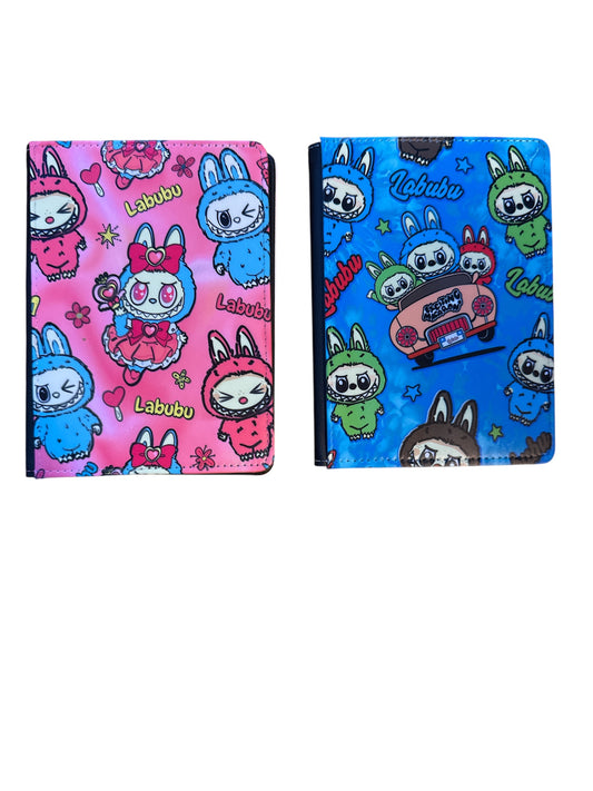 Labubu - Reusable Notebook, Labubu, Pink, Blue, Dolls, Mousepad, Coaster
