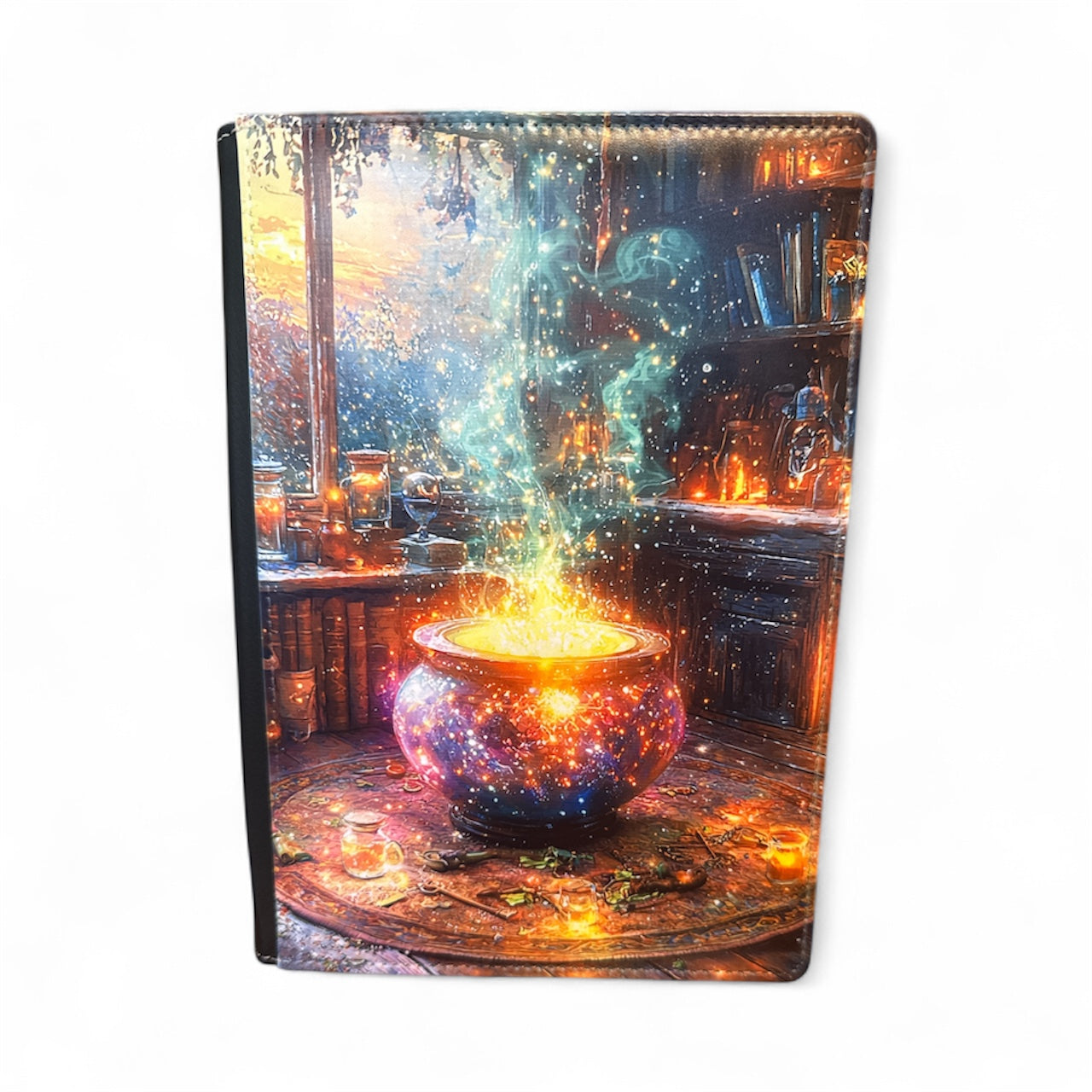 Witches Brew - Reusable Notebook,Witch, Caldron