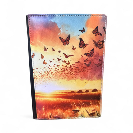 Monarch Butterfly - Reusable Notebook, Colours, Flowers