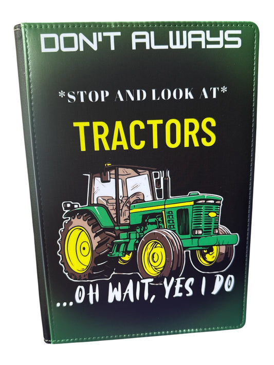 Look At Tractors - Reusable Notebook