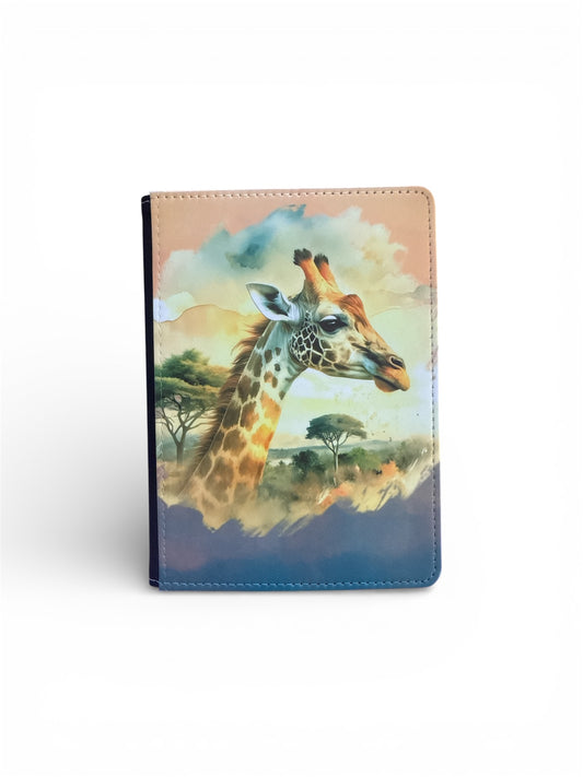 Giraffe In The Wild - Reusable Notebook