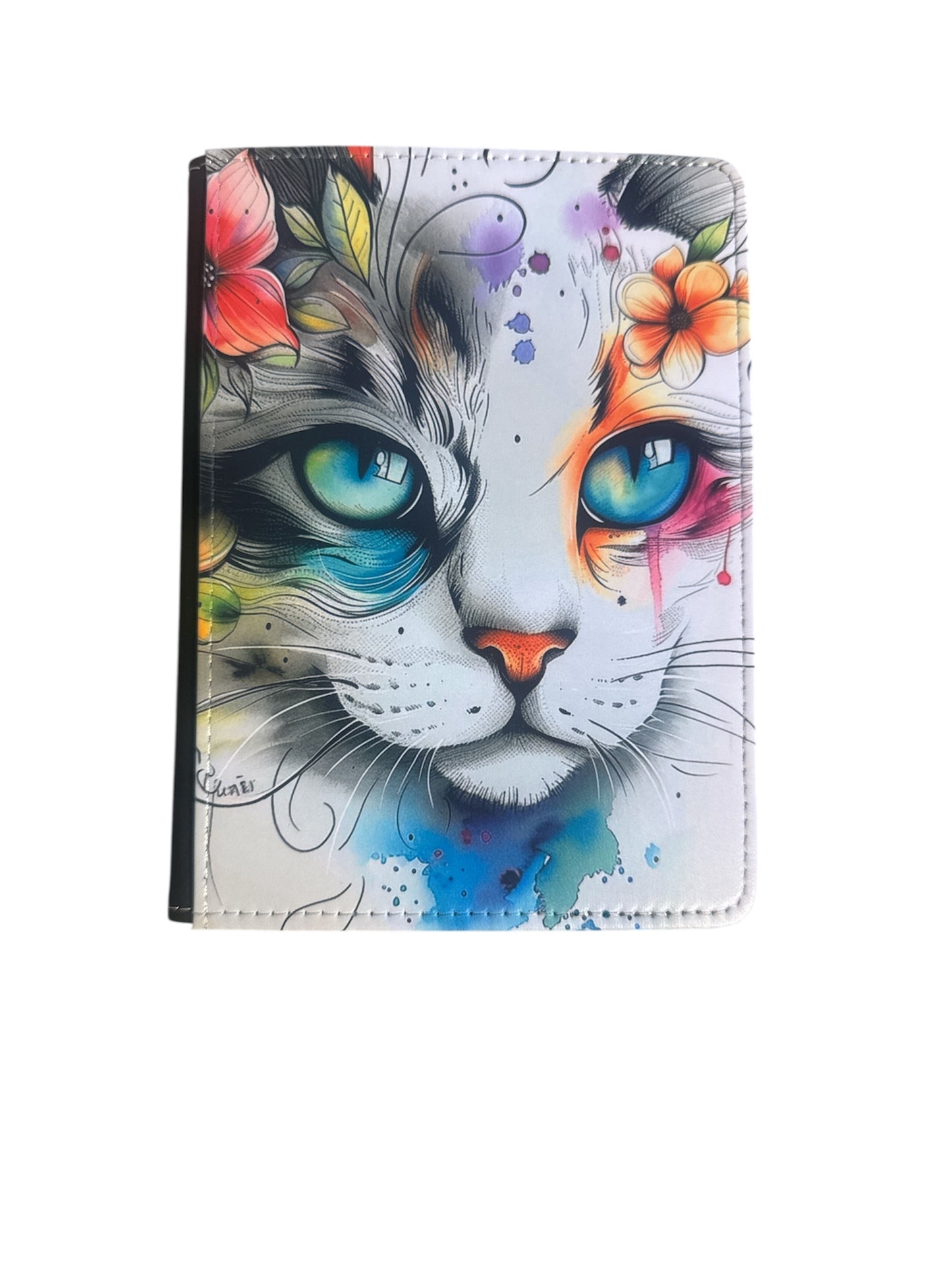 Colourful Cat - Reusable Notebook