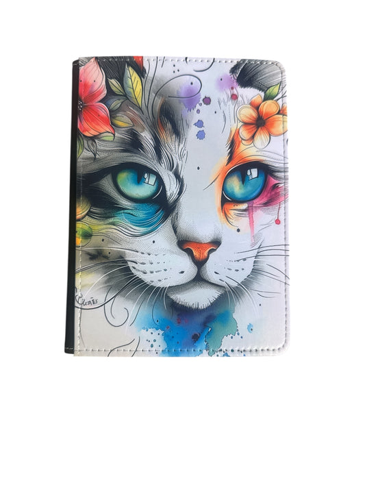 Colourful Cat - Reusable Notebook