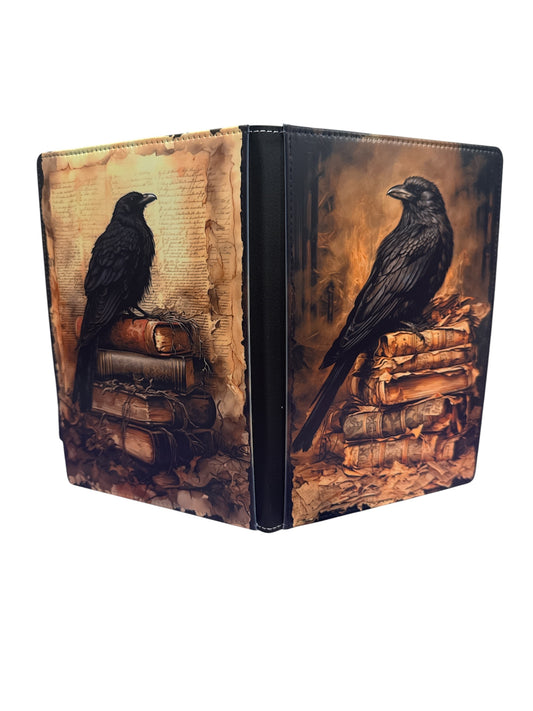 Raven - Reusable Notebook, Bird, Dark
