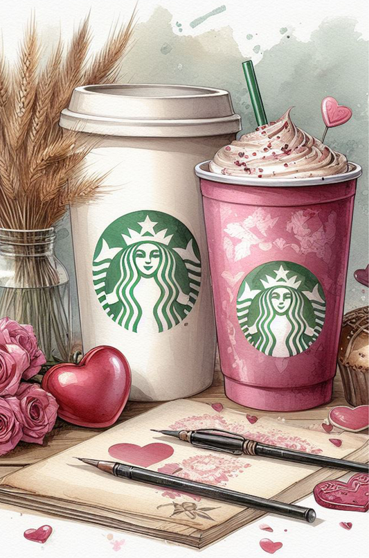 Coffee & Stationery - Reusable Notebook