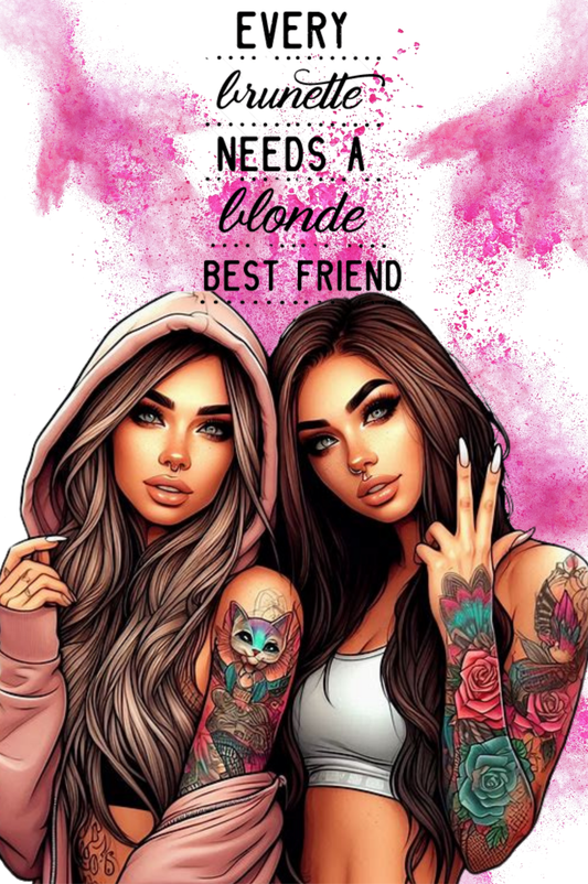 Every Brunette Needs - Reusable Notebook