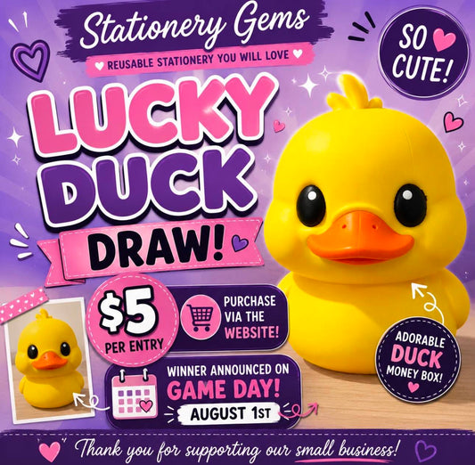 Yellow Duck Money Box Raffle